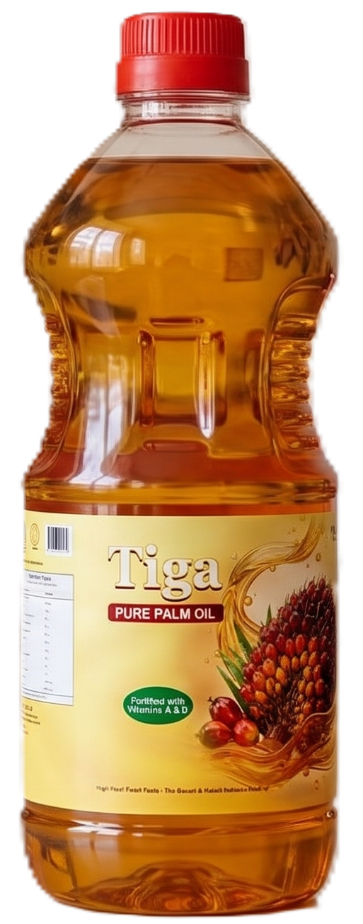 Tiga Palm Oil Transparent Bottle
